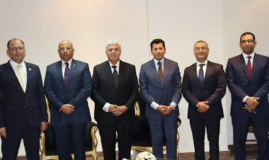 وزيرا التعليم العالي والرياضة يشهدان حفل افتتاح أسبوع شباب الجامعات والمعاهد الثالث عشر بجامعة حلوان