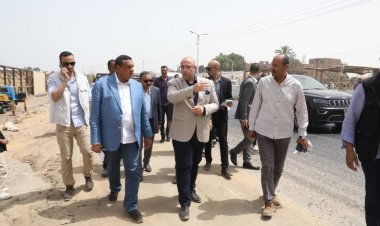 وزير التنمية المحلية ومحافظ بنى سويف يتفقدان مشروعات الخطة الاستثمارية