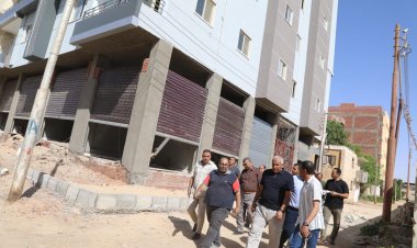 محافظ الوادي الجديد يتفقّد الموقف الإنشائي لبناية «التكافل الاجتماعي ومسجد الكهرباء»
