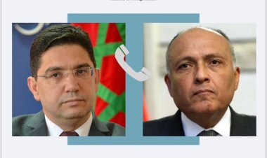 وزير الخارجية يجري اتصالاً مع نظيره المغربي للتأكيد على دعم مصر وتضامنها مع المغرب
