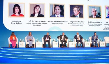 وزيرة التخطيط تشارك في فعاليات مؤتمر مصر الأول للاستثمار البيئي والمناخي
