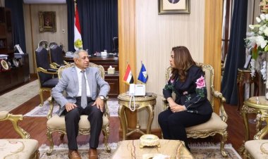 محافظ دمياط تستقبل رئيس الأكاديمية العربية للعلوم والتكنولوجيا