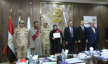 محافظ كفر الشيخ وقائد قوات الدفاع الشعبي والعسكري يشهدان فعاليات التدريب العملي المشترك