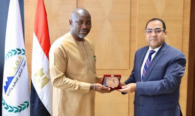رئيس التنظيم والإدارة يستقبل وزير الإدارة العامة والشئون السياسية بـ سيراليون لبحث تعزيز التعاون