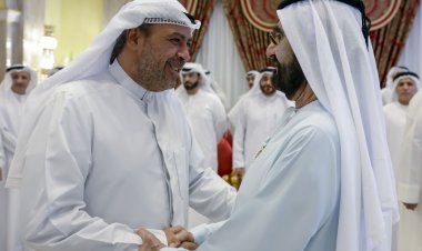 ​محمد بن راشد يستقبل نائب رئيس مجلس الوزراء وزير الدفاع الكويتي