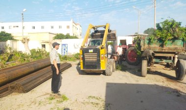 حملات تموينية ونظافة وإزالة الإشغالات والتعديات على أراضي زراعية بكفر الشيخ