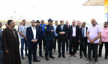 محافظ قنا يطمئن على تطبيق إجراءات السلامة والأمان بمحطة وقود المعنا