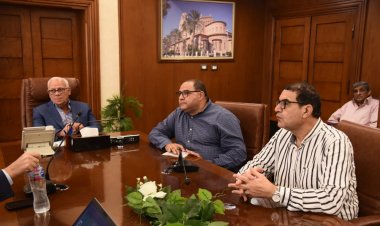 محافظ بورسعيد يستعرض مقترح شركة «ريلاينس» لإنشاء مصنع المعالجة البيولوجية للمخلفات العضوية