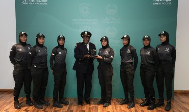 قائد شرطة دبي يلتقي رئيسة التدريب بشرطة نيويورك