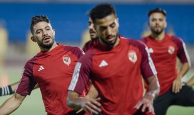 مران خفيف ومحاضرة أخيرة من كولر للاعبي الأهلي قبل لقاء اتحاد العاصمة