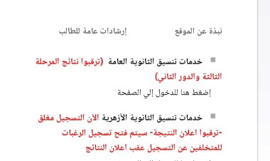 رابط بوابة الحكومة المصرية موقع التنسيق الالكتروني