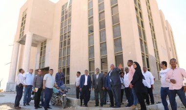محافظ الوادي الجديد يتابع التجهيزات النهائية بمقر «العاصمة الإدارية» للمحافظة