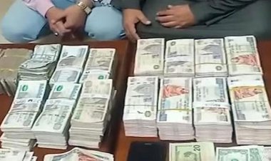 ضبط تشكيل عصابى لتجارة النقد الأجنبى بحوزتهم تماثيل مقلدة للنصب على المواطنين 
