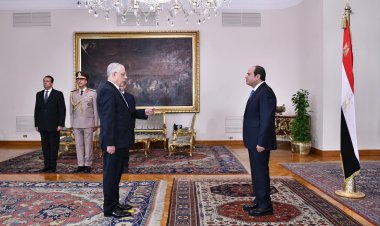 السيسي يشهد أداء حلف اليمين للمستشار محمد شوقي عياد نائبًا عامًّا