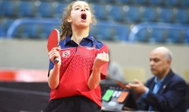 هنا جودة أصغر لاعبة تتوج بلقب إفريقيا للكبار لتنس الطاولة