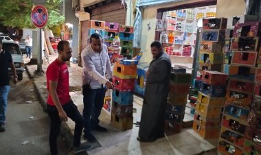 محافظ أسيوط: إزالة اشغالات الباعة الجائلين والحواجز الحديدية بشوارع حي شرق ومركزي ديروط والغنايم