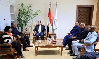 رئيس التنظيم والإدارة يستقبل وفدًا من نامبيا لبحث سبل التعاون المشترك