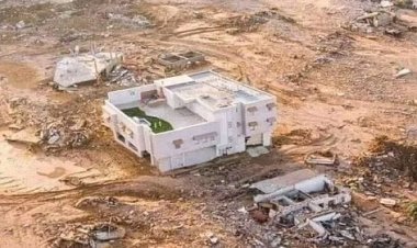 «المنزل المعجزة».. قصة مبنى خارق للعادة أمام  «دانيال» في ليبيا