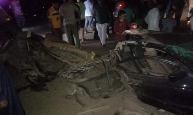 «كانوا رايحين يعملوا عمره».. مصرع وإصابة 13 شخصًا في حادث بالدقهلية