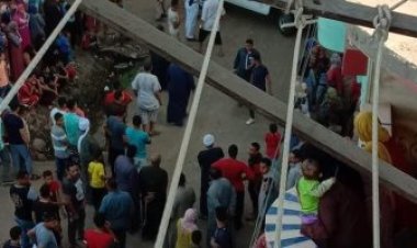 اصابة شخص فى مشاجرة عنيفة بموقف التكاتك بشارع المطبعة بالطالبية