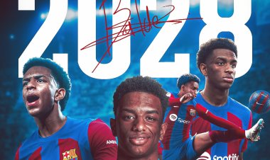 بشرط جزائي مليار يورو.. برشلونة يمدد عقد بالدي حتى 2028