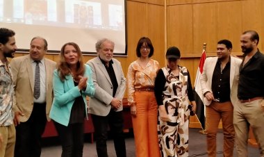 غادة جبارة تعلن تدشين أول منصة الكترونية تابعة لأكاديمية الفنون (صور)