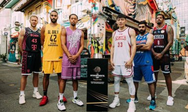 كابتن الأهلي يشارك في جولة ترويجية لكأس العالم للأندية لكرة السلة بسنغافورة