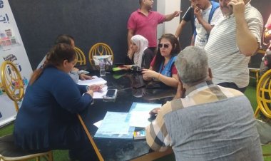 وزارة الشباب والرياضة تشارك فعاليات مبادرة " أنت الحياة "بالقنطرة