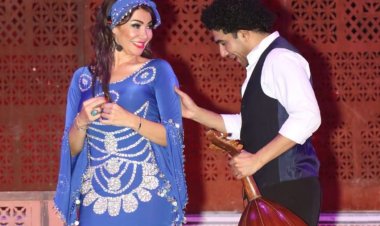 أول تعليق من لقاء سويدان بعد ضربها لـ ميدو عادل في مسرحية «سيد درويش»