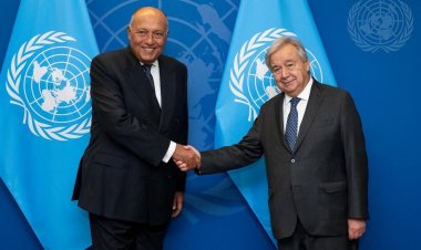 وزير الخارجية يلتقي بسكرتير عام الأمم المتحدة على هامش أعمال الجمعية العامة للأمم المتحدة