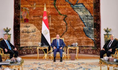 الرئيس السيسي يستقبل وفداً صينياً رفيع المستوى
