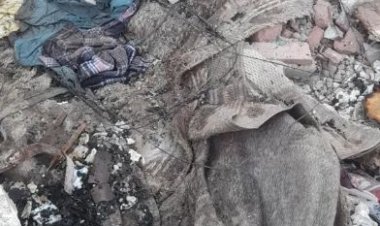 عفش العروسين تحول لـ «كوم تراب».. حريق شقة «خياط» في بني سويف