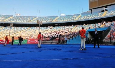 انتشار أمني مكثف باستاد القاهرة لتأمين مباراة الزمالك والمقاولون