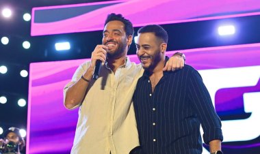 رامي جمال في حفل «كامل العدد» بالإسكندرية (صور)