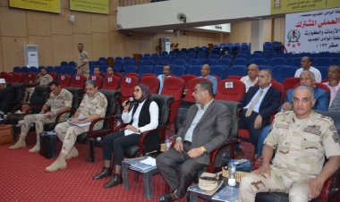 قطاع الوادي الجديد يشارك في تنفيذ مشروع  «صقر 123»