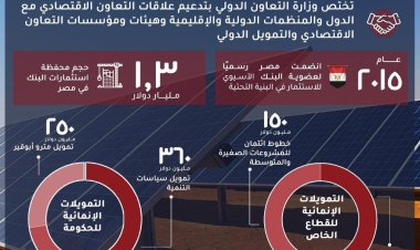 بالانفوجراف| أهم المشروعات التى مولها البنك الآسيوي في مصر
