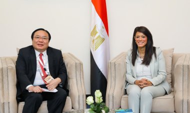 رانيا المشاط تلتقي نائب رئيس بنك التصدير والاستيراد الصيني لمناقشة التعاون الثنائي