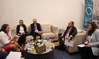 وزير المالية يعقد لقاءين مع نظيرته البولندية ووزيرة الدولة للشئون الاقتصادية السويسرية فى شرم الشيخ