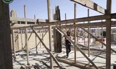 تنفيذ إزالة لمحاولة تعدٍّ بالبناء بدون ترخيص في الإسماعيلية