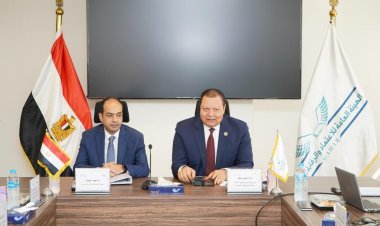 رئيس الاعتماد والرقابة الصحية يبحث التعاون المشترك مع رئيس المجلس الصحي
