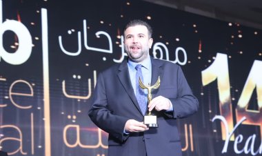 تكريم الأمير عبدالله بن سعد كأفضل شاعر في مهرجان الفضائيات العربية