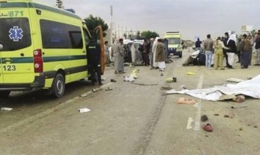 التصريح بدفن ضحايا حادث «تصادم الريف الأوروبي» على «إسكندرية الصحراوي»