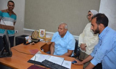 محافظ الوادي الجديد يتابع سير العمل بمنظومة التتبع و المراقبة الإلكترونية