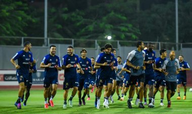 الأهلي يختتم تدريباته استعدادًا لمباراة سانت جورج في دوري الأبطال