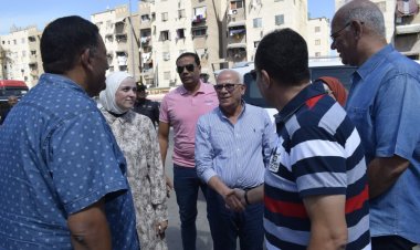 محافظ بورسعيد يتفقد منطقة فاطمة الزهراء ويوجه بالبدء في أعمال تطوير المرحلة الثالثة