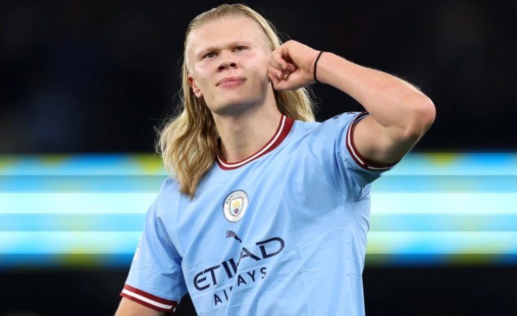 متفوقا على ميسي ودي بروين... هالاند يتوج كأفضل لاعب فى أوروبا