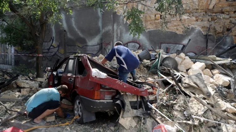 كييف: 25 مسيرة روسية تستهدف موانئ أوديسا