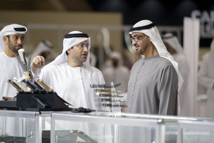 رئيس دولة الإمارات يزور معرض أبوظبي الدولي للصيد والفروسية في دورته الـ 20