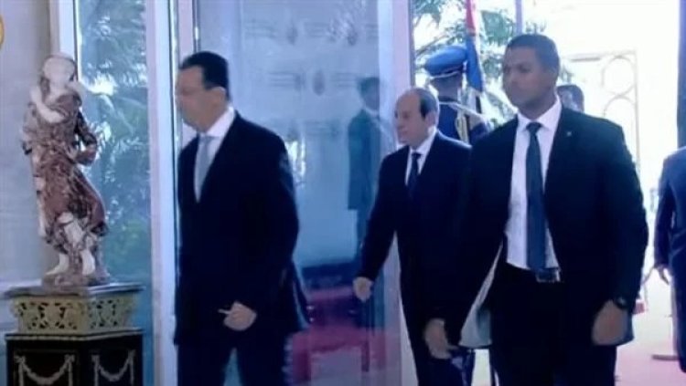 وصول الرئيس السيسي للمشاركة في المؤتمر العالمي للسكان والصحة والتنمية 2023