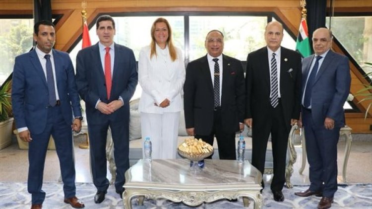 رئيس قضايا الدولة يستقبل المدير التنفيذي للأكاديمية الوطنية للتدريب